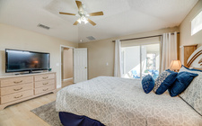 Master bedroom #1 with a queen bed Master bedroom #1 with a queen bed