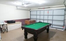 Game-room with pool table Game-room with pool table