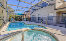 Large private pool and spa Large private pool and spa