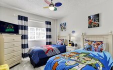 Kids bedroom with two twin beds Kids bedroom with two twin beds