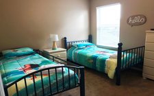 Bedroom #6 with two twin beds Bedroom #6 with two twin beds