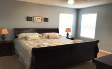 Master bedroom located on second floor Master bedroom located on second floor