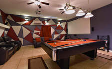 Fully Air-conditioned game-room and theater Fully Air-conditioned game-room and theater
