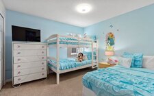 Bedroom #7 with a twin/twin bunk bed and a twin bed Bedroom #7 with a twin/twin bunk bed and a twin bed