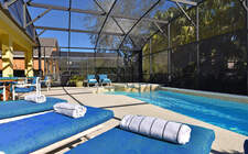 Private pool and spa area Private pool and spa area