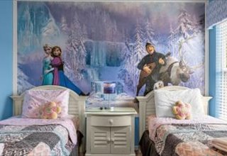 Kids bedroom #3 with Frozen theme Kids bedroom #3 with Frozen theme
