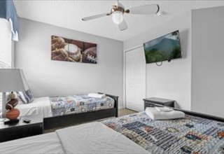 Boys bedroom with two twin beds Boys bedroom with two twin beds