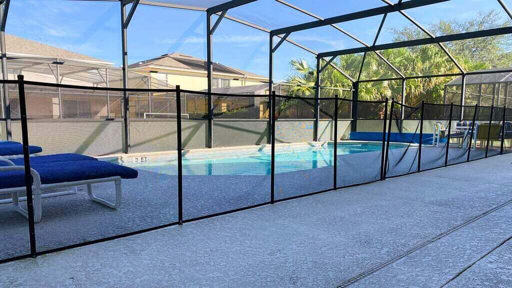 Large private pool