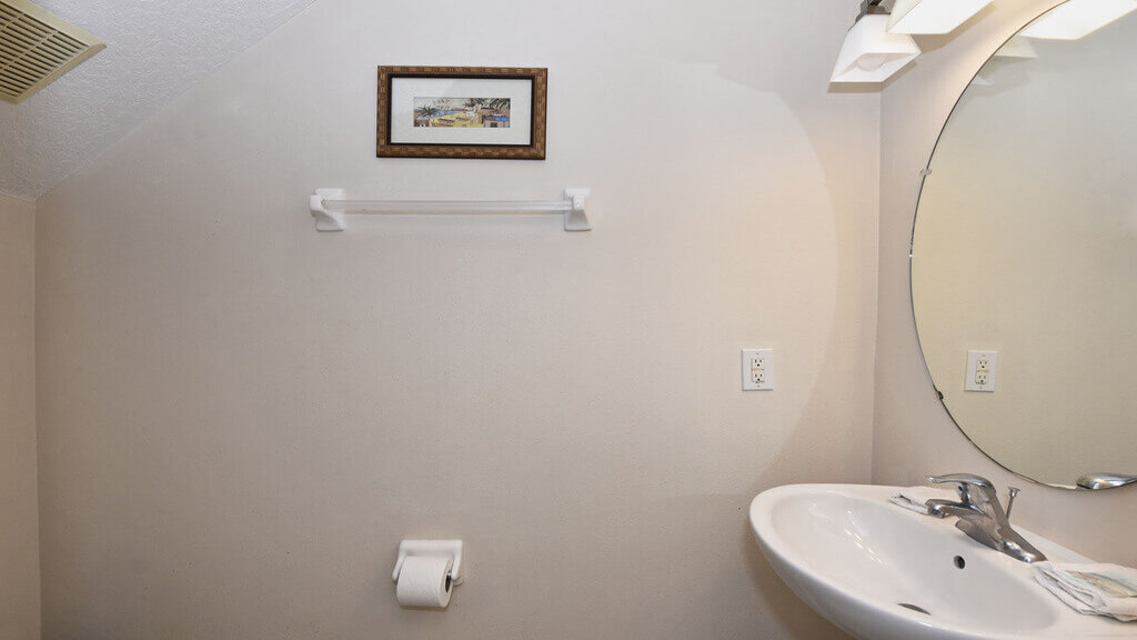 First floor powder room/half-bath