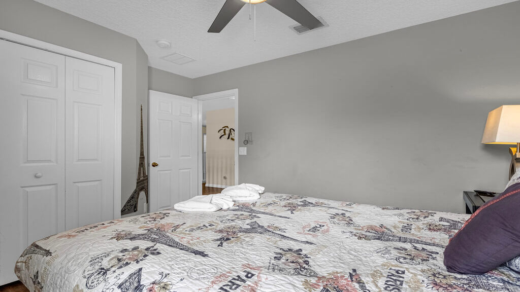 Master Bedroom #6 - Second floor bedroom with a queen bed