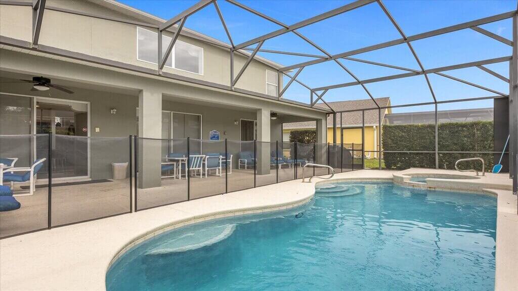 Relax by the pool or watch the kids swim