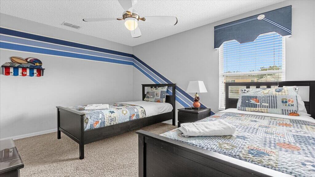 Bedroom #5: Two twins - Boys room