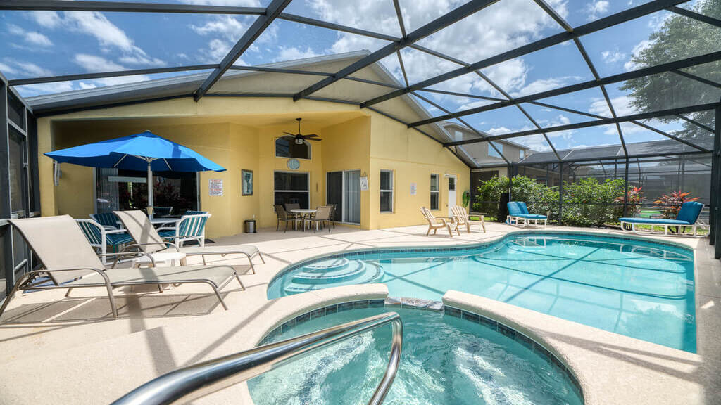 Private pool, spa and lanai