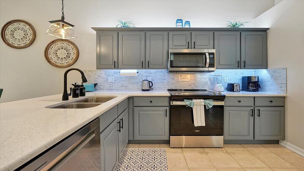 Another view of the kitchen