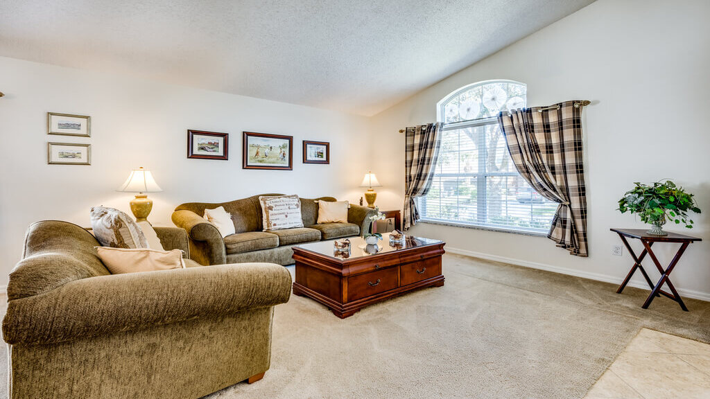 Spacious living area