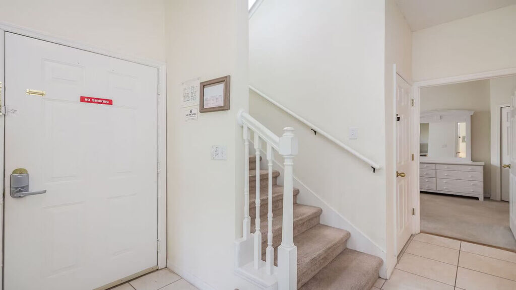 Stairs to second-floor