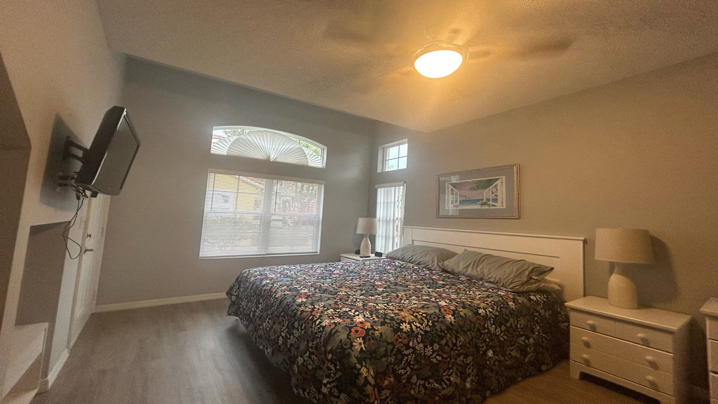 First-floor master suite