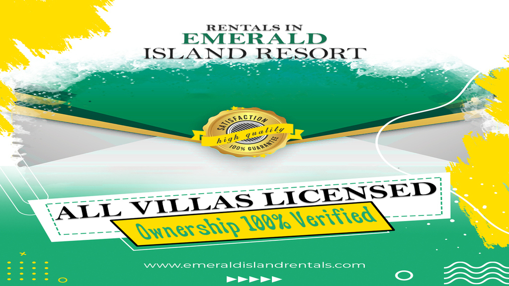 All vills are licensed and ownership 100% verified