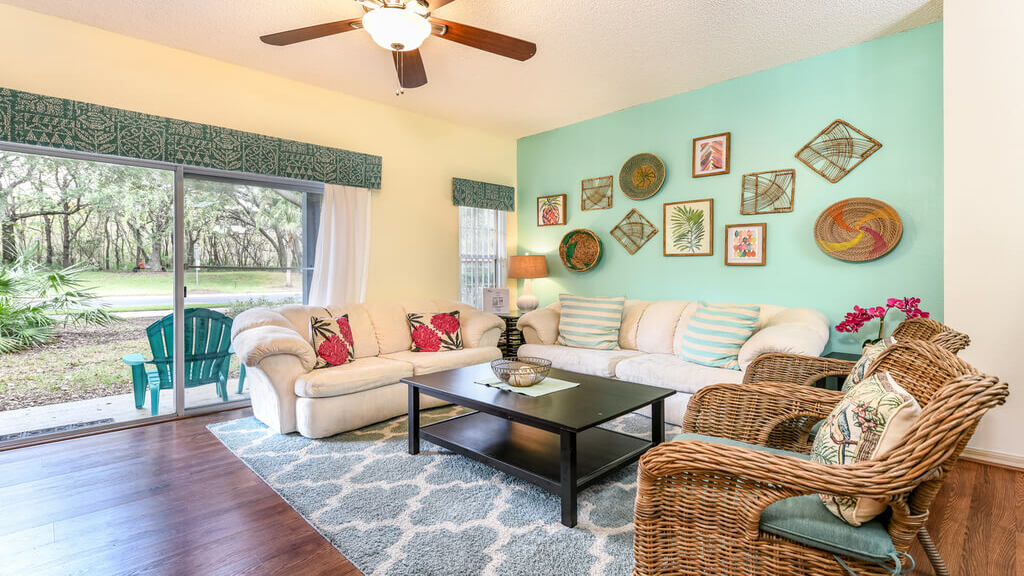 Spacious living area