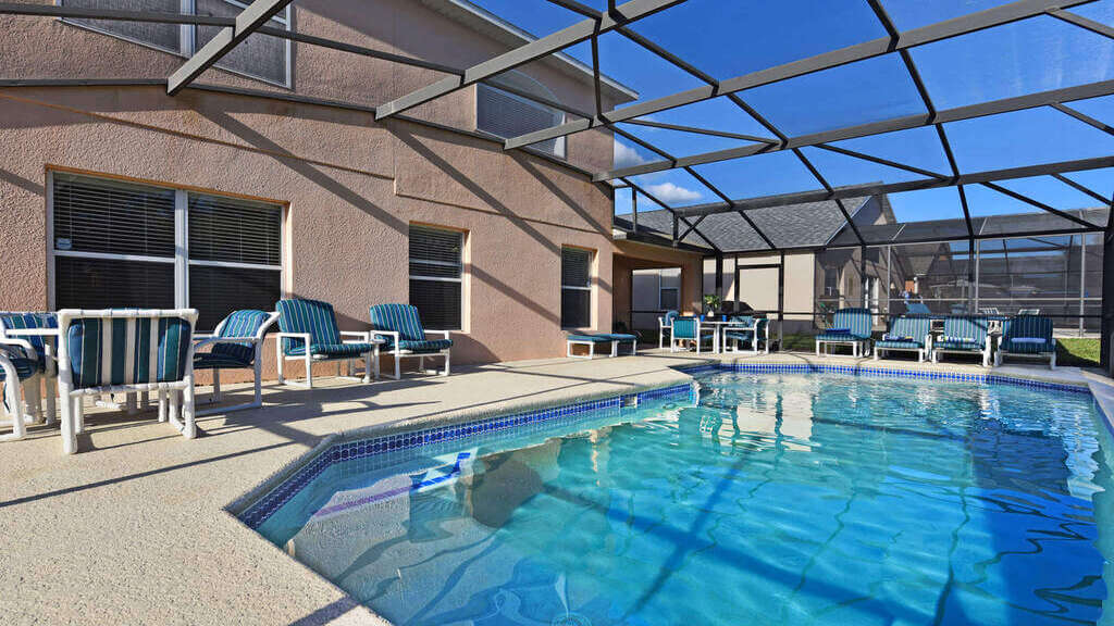 Offering a south-facing private pool and lanai - spacious for the whole family