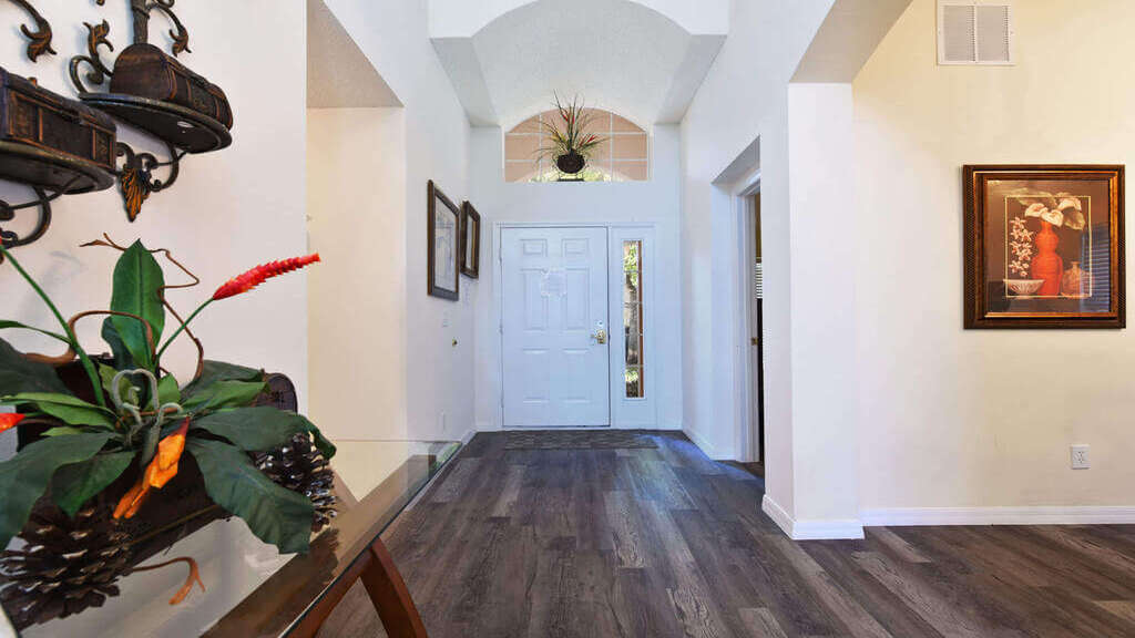 Entryway of the villa