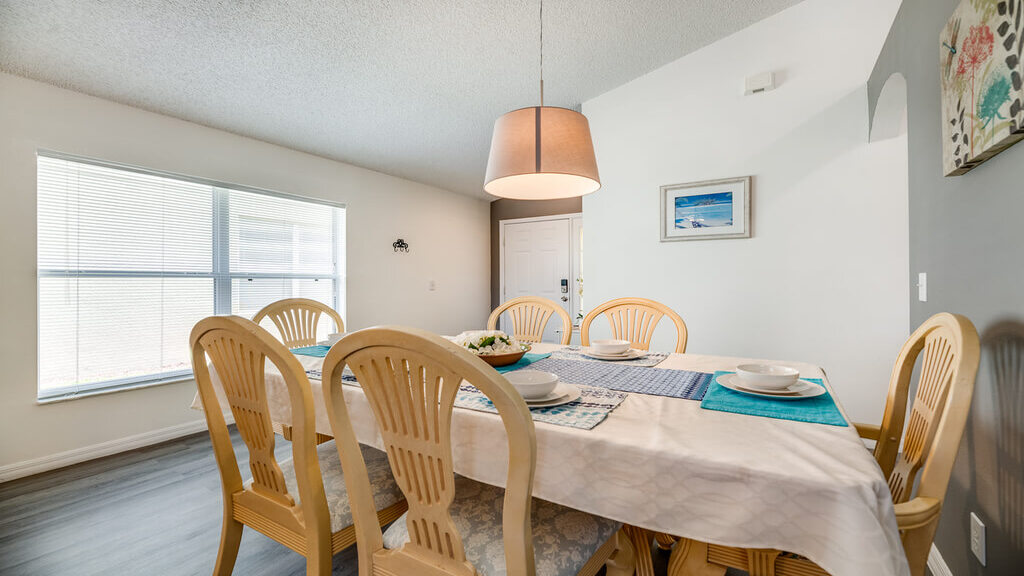 Formal dining area for special meals