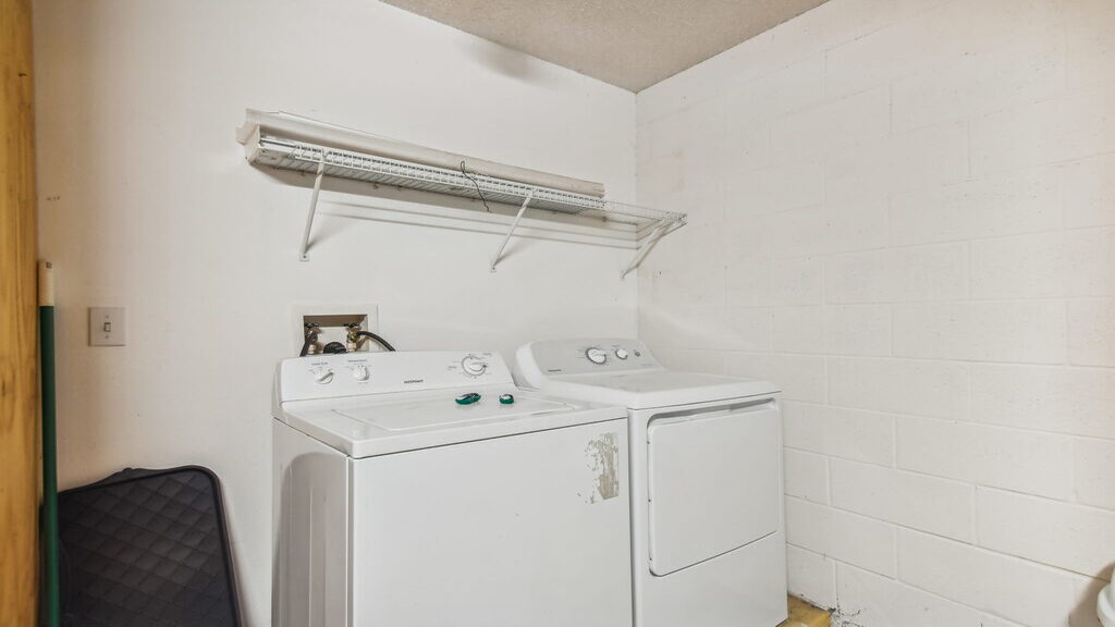 Washer and dryer