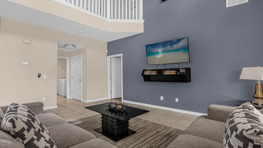 An open and spacious family room