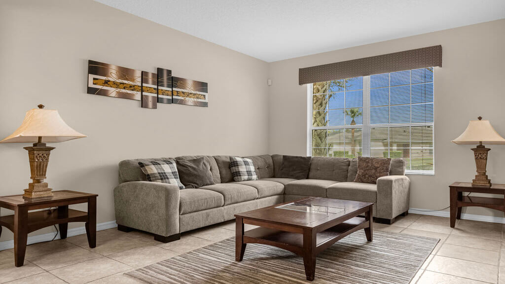 Living Room - spacious for the family to get around and catch-up