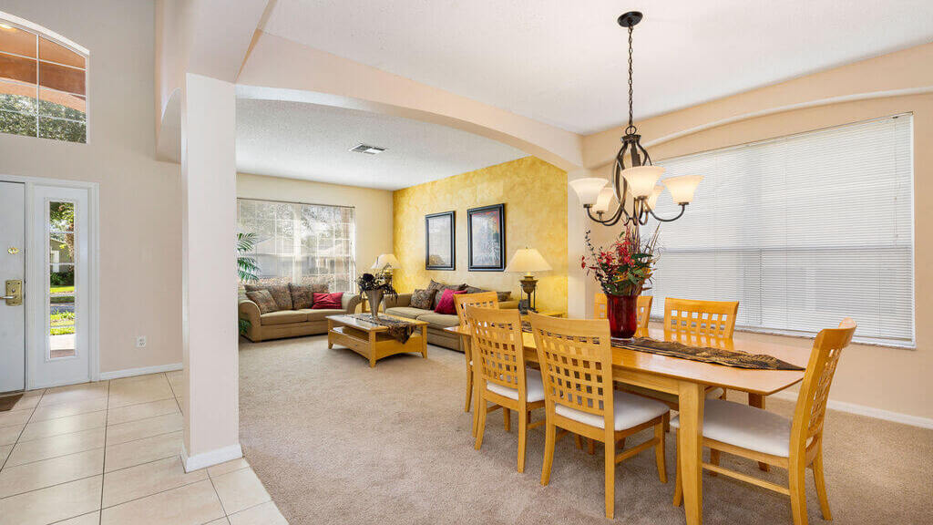Formal dining area for special meals